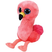 BOOS plüss figura GILDA, 24 cm - rózsaszín flamingó (1)