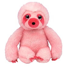 BOOS plüss figura BLOSSOM, 24 cm - rózsaszín lajhár (1)
