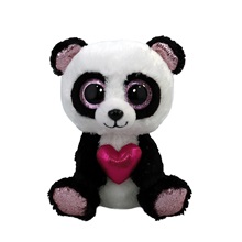 BOOS plüss figura ESME, 15 cm - panda szívvel (3)