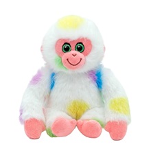 BOOS plüss figura FLO, 15 cm - színes majom (3)