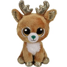 BOOS plüss figura GLITZY, 15 cm - rénszarvas (3)