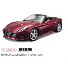 Bburago 1:24 Ferrari California (nyitott tetejű) autómodell