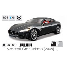 Bburago 1:24 Maserati Grantu fekete autómodell
