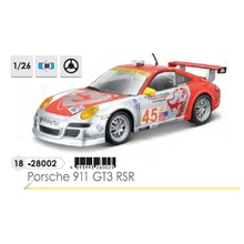 Bburago 1:24 Porsche 911 GT3 RSR autómodell