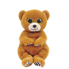 Ty Beanie Bellies plüss figura DUNCAN, 15 cm - barna medve (3)