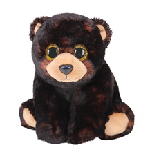 Beanie Babies plüss figura KODI, 15 cm - fekete medve (3)