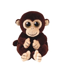Ty Beanie Bellies plüss figura MATTEO, 15 cm - barna majom (3)
