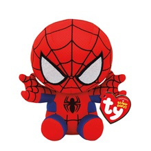 Beanie Babies plüss figura Marvel SPIDERMAN, 15 cm (1)