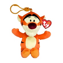 Beanie Babies plüss figura Micimackó - Tigris, Clip 12 cm - TIGGER (3)