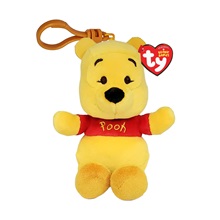 Beanie Babies plüss figura Micimackó, Clip 12 cm - WINNIE THE POOH (3)