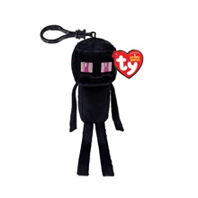 Beanie Babies plüss figura Minecraft, Clip 8,5 cm - ENDERMAN (3)