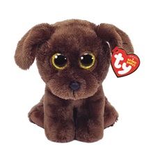 Beanie Babies plüss figura NUZZLE, 15 cm - barna kutya (3)