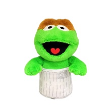 Beanie Babies plüss figura Szezám utca, 15 cm - KUKALAKÓ OSZKÁR (3)