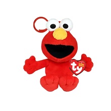 Beanie Babies plüss figura Szezám utca, Clip 8,5 cm - ELMO (3)