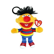 Beanie Babies plüss figura Szezám utca, Clip 8,5 cm - ERNIE (3)