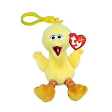 Beanie Babies plüss figura Szezám utca, Clip 8,5 cm - NAGY MADÁR (3)