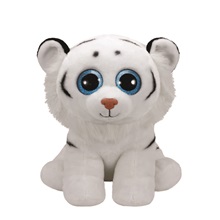 Beanie Babies plüss figura TUNDRA, 42 cm - fehér tigris (1)