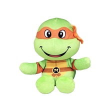 Beanie Babies plüss figura Tini Nindzsa Teknőcök, 15 cm - MICHELANGELO (3)