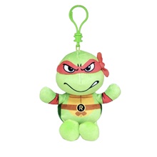 Beanie Babies plüss figura Tini Nindzsa Teknőcök, Clip 8,5 cm - RAPHAEL (3)
