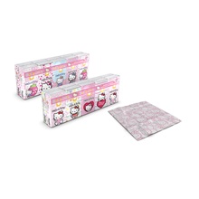 Hello Kitty papír zsebkendő, 4 rétegű, 10x9 db