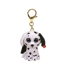 Mini Boos clip műanyag figura FETCH - fehér kutya (3)