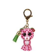Ty Mini Boos Clip GLAMOUR - pink leopard (3)