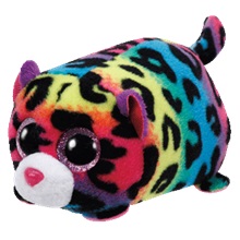 Teeny Tys plüss figura JELLY - sokszínű leopárd (6)