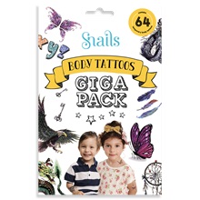 Snails Giga tetoválás csomag (64 tetoválás / szett)