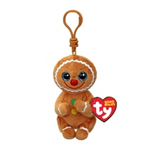 Ty Beanie Bellies COOKIE, 8,5 cm - gingerbread - Clip (3)
