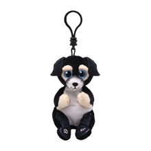 Ty Beanie Bellies plüss figura RANGER, Clip 8,5 cm - fekete kutya (3)