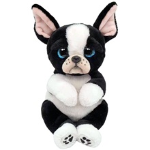Ty Beanie Bellies plüss figura TINK, 15 cm - fekete/fehér kutya (3)