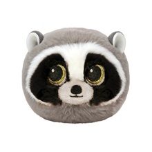 Ty Beanie Bouncers pattogó plüss figura BANDITO - szürke mosómedve (3)