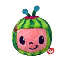Ty Beanie Bouncers pattogó plüss figura CoComelon - WATERMELON (3)