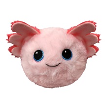 Ty Beanie Bouncers plüss figura GILL - rózsaszín axolotl (3)