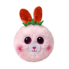 Ty Beanie Bouncers plüss figura POUNCEY - rózsaszín nyuszi (3)