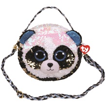 Ty Fashion Sequins flitteres oldaltáska BAMBOO - panda (1)