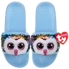 Ty Fashion Sequins flitteres papucs OWEN - bagoly, méret: M (32-34) (1)