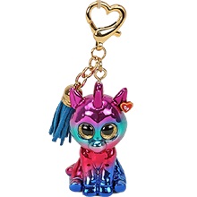 Ty Mini Boos Clip GLAMOUR - pink leopard (3)