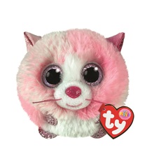 Ty Puffies plüss figura TIA - rózsaszín macska (6)