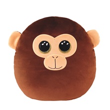 Ty Squish-a-Boos párna alakú plüss figura DUNSTON, 30 cm - majom (1)