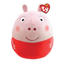 Ty Squishy Beanies párna alakú plüss figura PEPPA MALAC PEPPA, 22 cm (1)